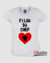 Camiseta Filha da Chef - Cor Branca