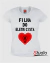Camiseta Filha do Eletricista - Cor Branca