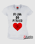 Camiseta Filha do Físico - Cor Branca