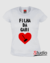 Camiseta Filha da Gari - Cor Branca