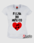 Camiseta Filha do Músico - Cor Branca