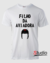 Camiseta Filho da Aviadora - Cor Branca