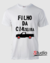 Camiseta Filho da C14zeira - Cor Branca