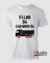 Camiseta Filho da Caminhoneira CA - Cor Branca