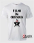 Camiseta Filho da Churrasqueira - Cor Branca