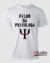 Camiseta Filho da Psicóloga - Cor Branca