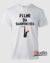 Camiseta Filho da Saxofonista - Cor Branca