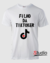 Camiseta Filho da Tiktoker - Cor Branca