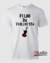 Camiseta Filho da Violinista - Cor Branca
