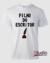 Camiseta Filho do Escritor - Cor Branca