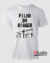 Camiseta Filho do Rigger - Cor Branca