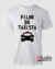 Camiseta Filho do Taxista - Cor Branca
