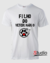 Camiseta Filho do Veterinário - Cor Branca