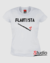 Camiseta da Flautista - Cor Branca
