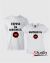 Camisetas Marceneira e Esposo da Marceneira - Cor Branca