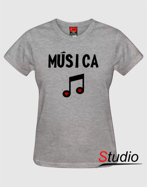 Camiseta da Música