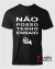 Camiseta Não Posso Tenho Ensaio - Trompa - Cor Preta