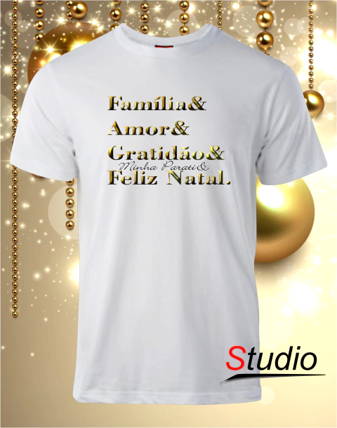 Camiseta Meu Natal - Parati