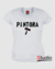 Camiseta da Pintora - Cor Branca