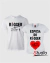 Camisetas Rigger e Esposa do Rigger - Cor Branca
