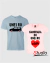 Camisetas Uneiro e Namorada do Uneiro - Cor Azul e Rosa