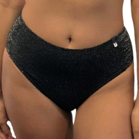 BOMBACHA ALTA CON LATERAL DRAPEADO SHINE