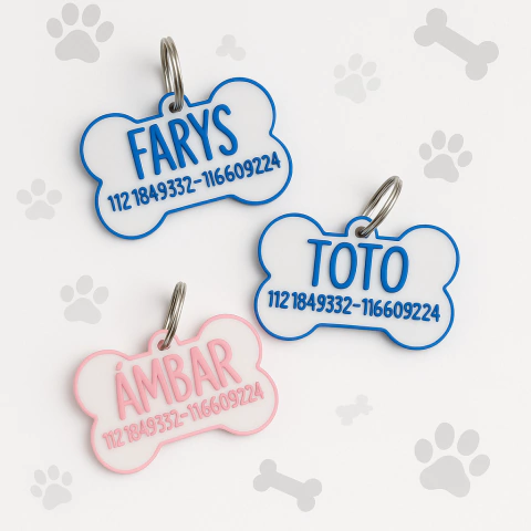 Medallitas Identificadoras de Mascota - comprar online