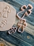 Set x 3 Cortantes Cruz con Forma