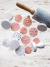 Set x 8 Sellos Intercambiables con Mango Texturas