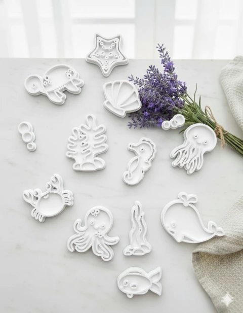 Set x 14 Stamps Fondo del Mar - comprar online