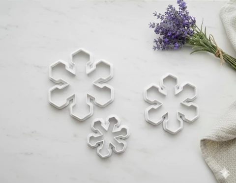 Set x 3 Cortantes Copo de Nieve 2 - comprar online