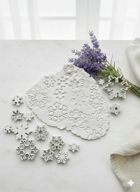 Set x 18 Stamps Copo de Nieve - comprar online