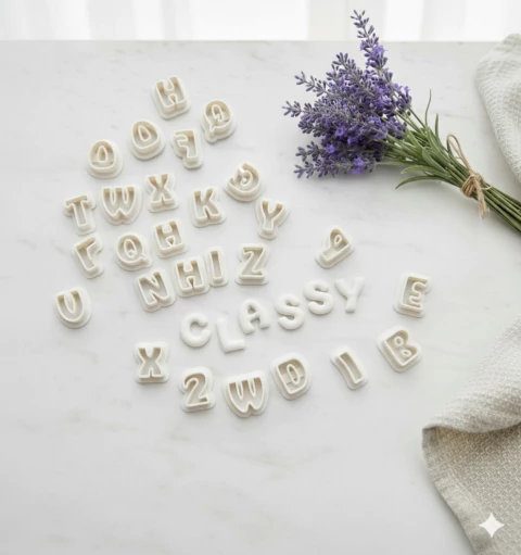 Set Cortantes Abecedario Classy - comprar online