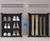 Organizador De Zapatos Modular Customizable C/puertas Chico - Daikon — shop online
