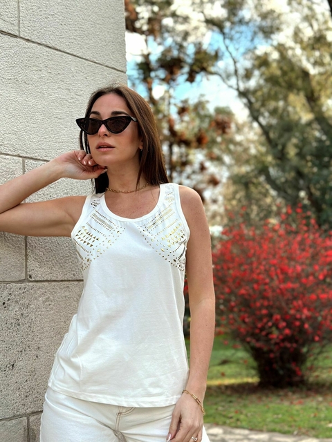 Musculosa Gene tachas (ru060)