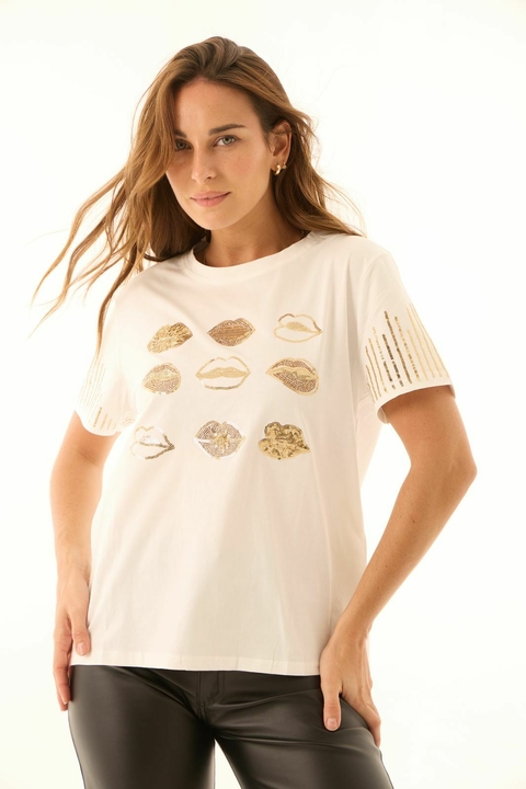 Remera NEVILL bordada (RU735) - comprar online