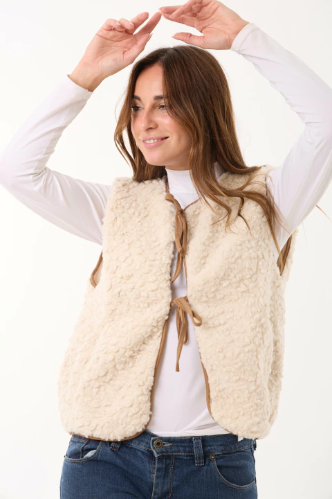 Chaleco ILSA corderito (ruk70068) - comprar online