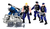 SET DE FIGURAS DE POLICÍA CON ACCESORIOS WABRO 99344 - tienda online