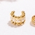 Brinco piercing must pérolas - comprar online