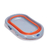 Imagen de BAÑERA PLEGABLE BASE GRIS SLIM - NARANJA