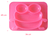 PLATO DE SILICONA YUMMY - ROSA - Kiddy Argentina