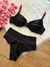 HOT PANTS COPACABANA - PRETO COM CORAL - comprar online