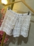 SHORT CROCHÊ - BRANCO - comprar online