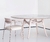 Mesa de Jantar 1,60m de diâmetro modelo Aris - Jader Almeida (4642) - loja online