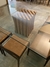 Mesa de Jantar 1,90 x 1,90m com Base em Madeira e Tampo de Vidro - Tetum (0371) - comprar online