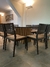 Mesa de Jantar 1,90 x 1,90m com Base em Madeira e Tampo de Vidro - Tetum (0371) - comprar online