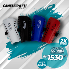 Caneleira de Futebol F11 Adulto - CX 120 PARES - comprar online