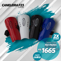 Caneleira de Futebol F23 Juvenil - CX 150 PARES - comprar online