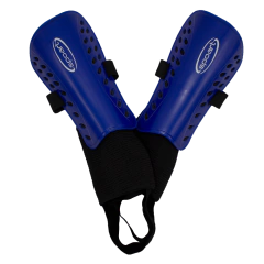 CANELEIRA DE FUTEBOL F11 COM TORNOZELEIRA ADULTO AZUL - loja online