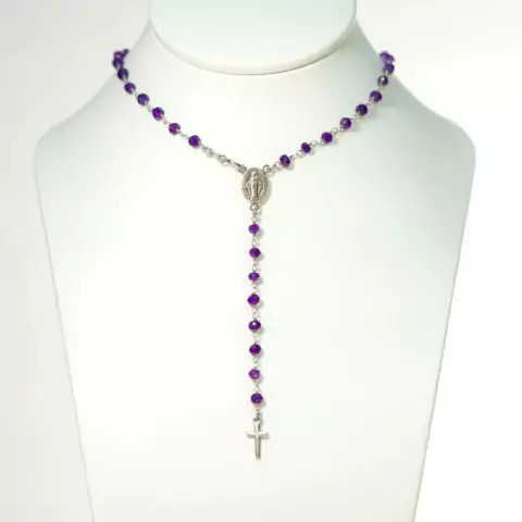 ROSARIO PLATA CON AMATISTAS (SCA32)